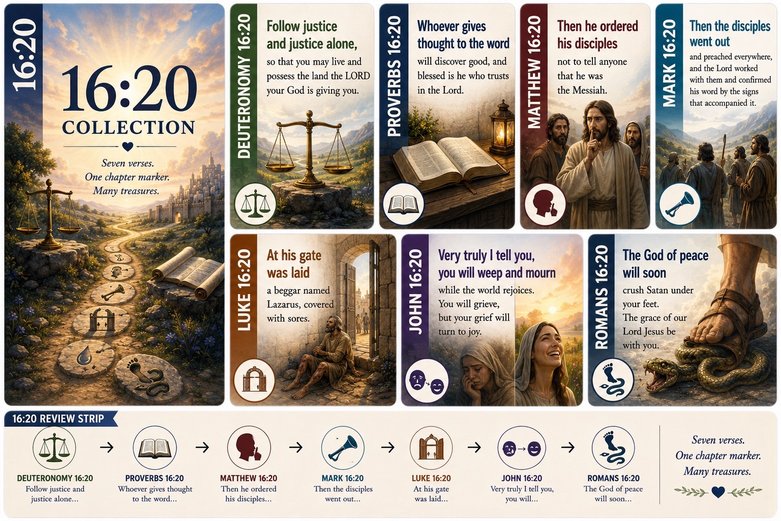 Verse collection card